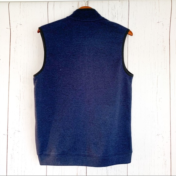 John Bartlett Consensus knit full zip vest - Picture 3 of 5